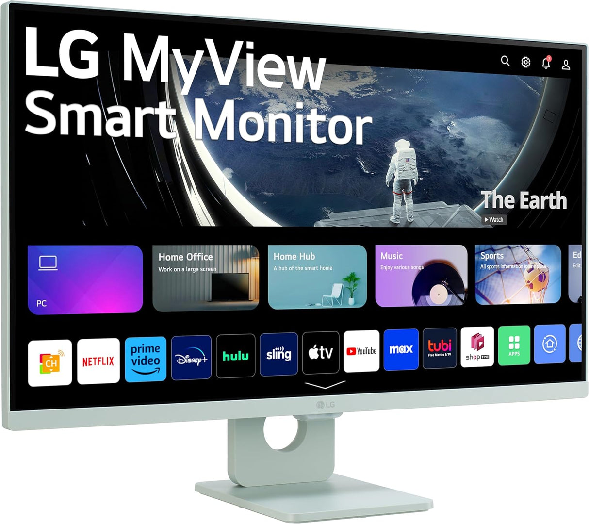 Monitor LG 27SR50F-G 27 FHD IPS, webOS 23, HDR 10, AirPlay 2