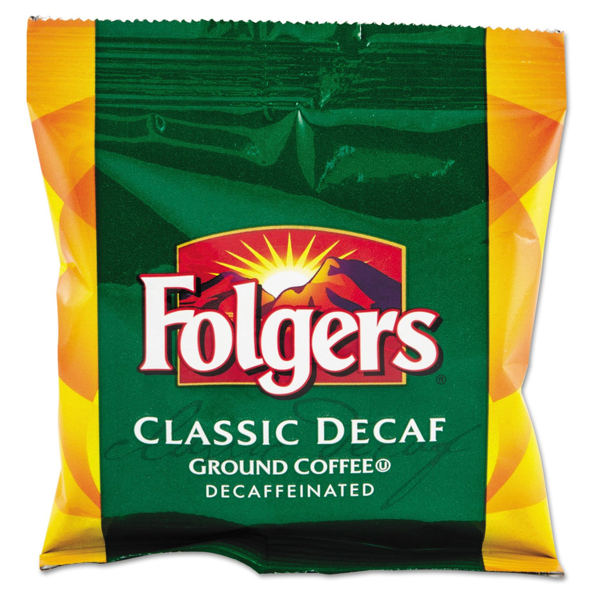 Café Molido Descafeinado Folgers, 1.5 Oz, Paquete de 42