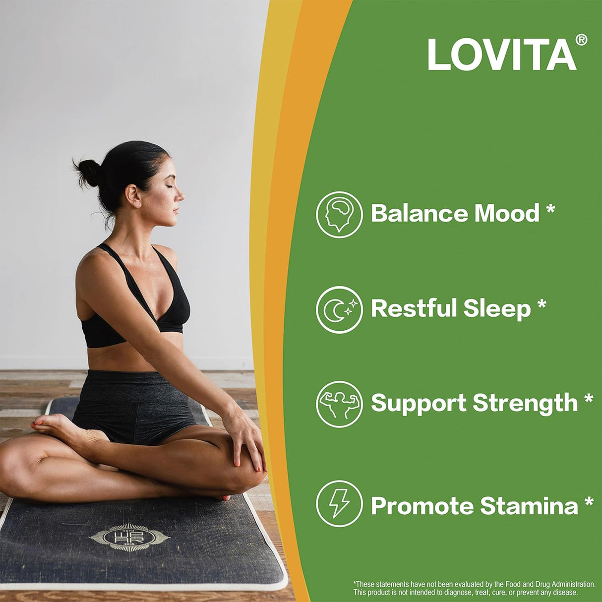 KSM-66 Ashwagandha Lovita | 22,500mg | 130 Cápsulas