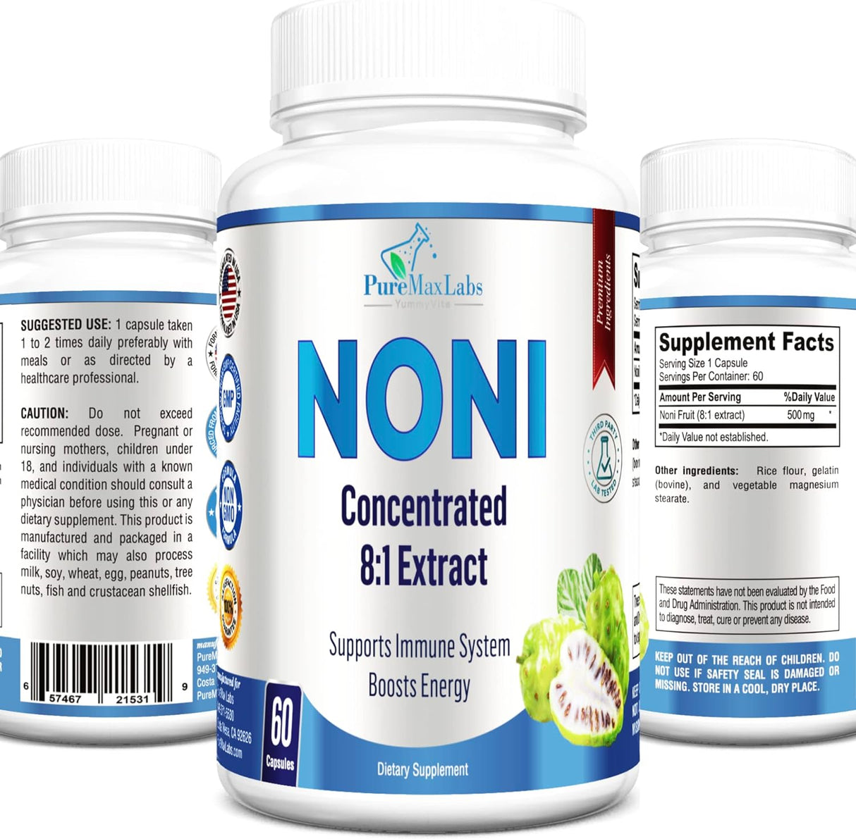 Suplemento Noni Superalimento de extracto de fruta de noni