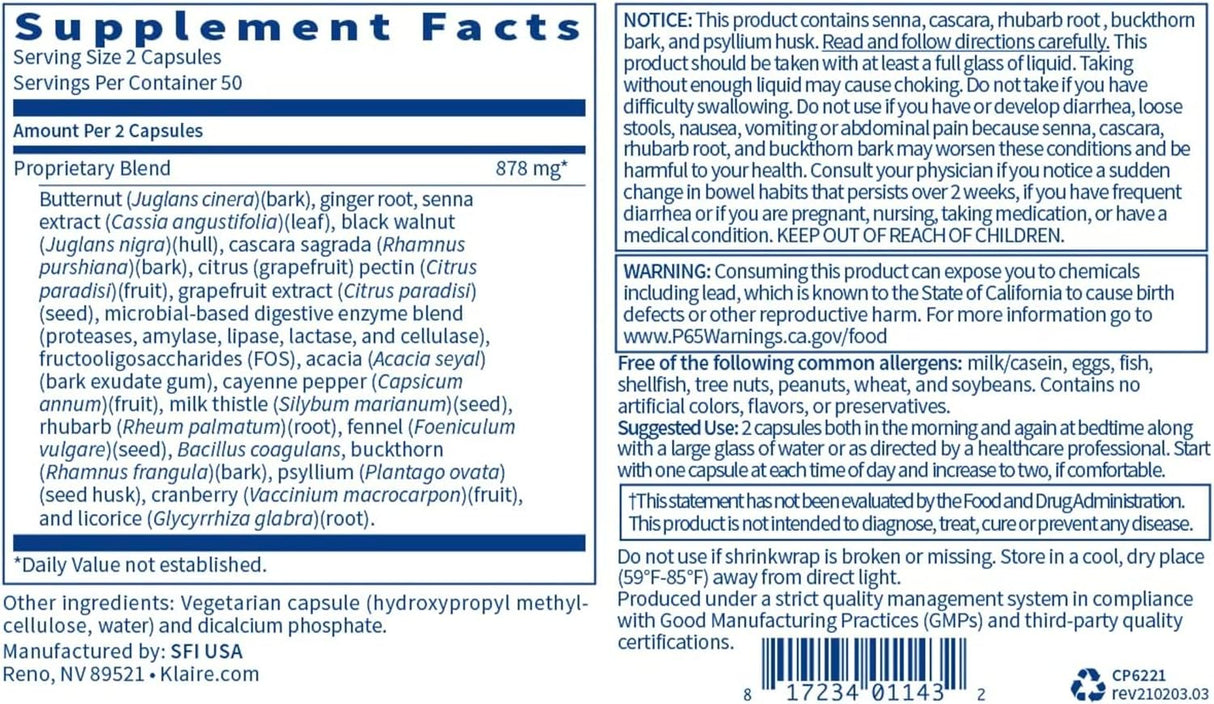 Radiantly Healthy RHMD Herbal Clear 100 Cápsulas