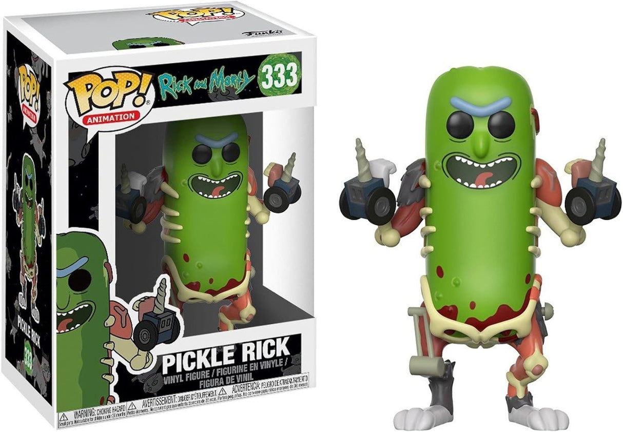 Funko POP! Rick and Morty - Figura Coleccionable Pickle Rick