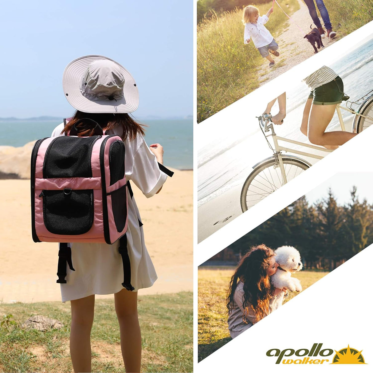 Mochila para llevar gatos grandes uso al aire libre