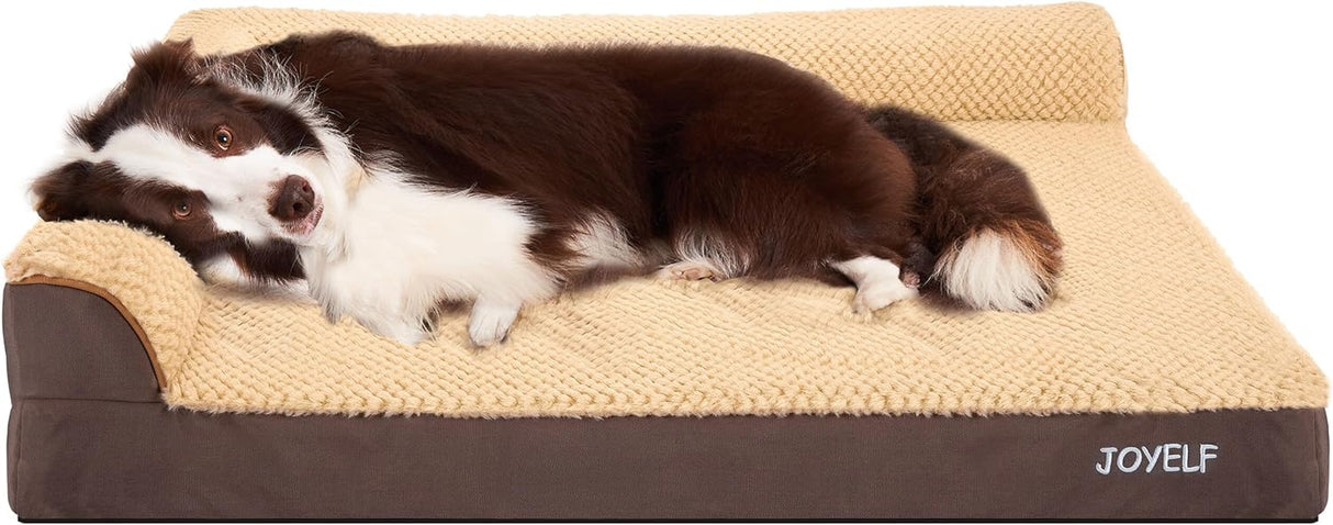 Cama ortopédica para perros grandes JOYELF, sofá con funda extraíble