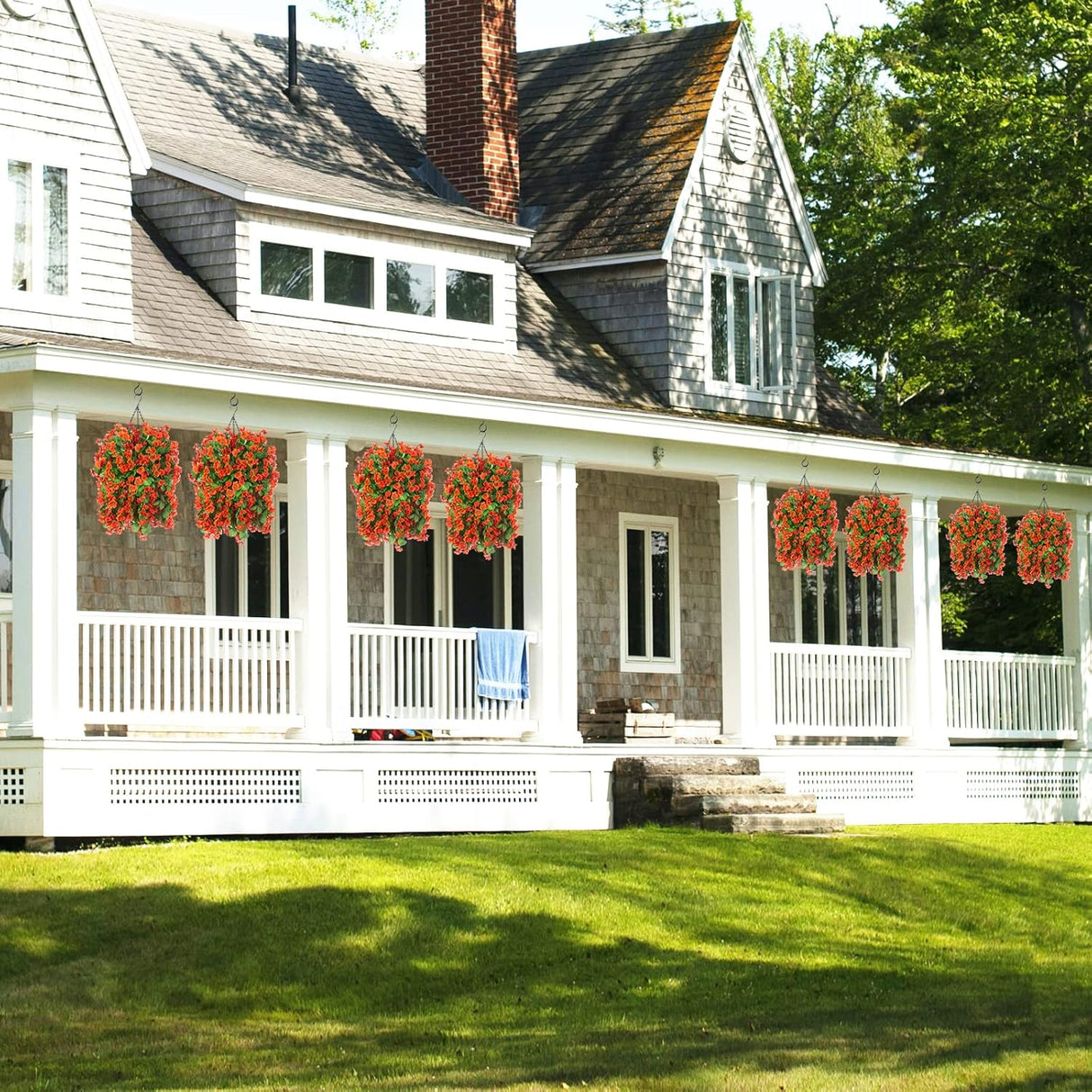 Arreglo Floral Artificial en Cesta de 12 pulgadas, Modelo: 1234