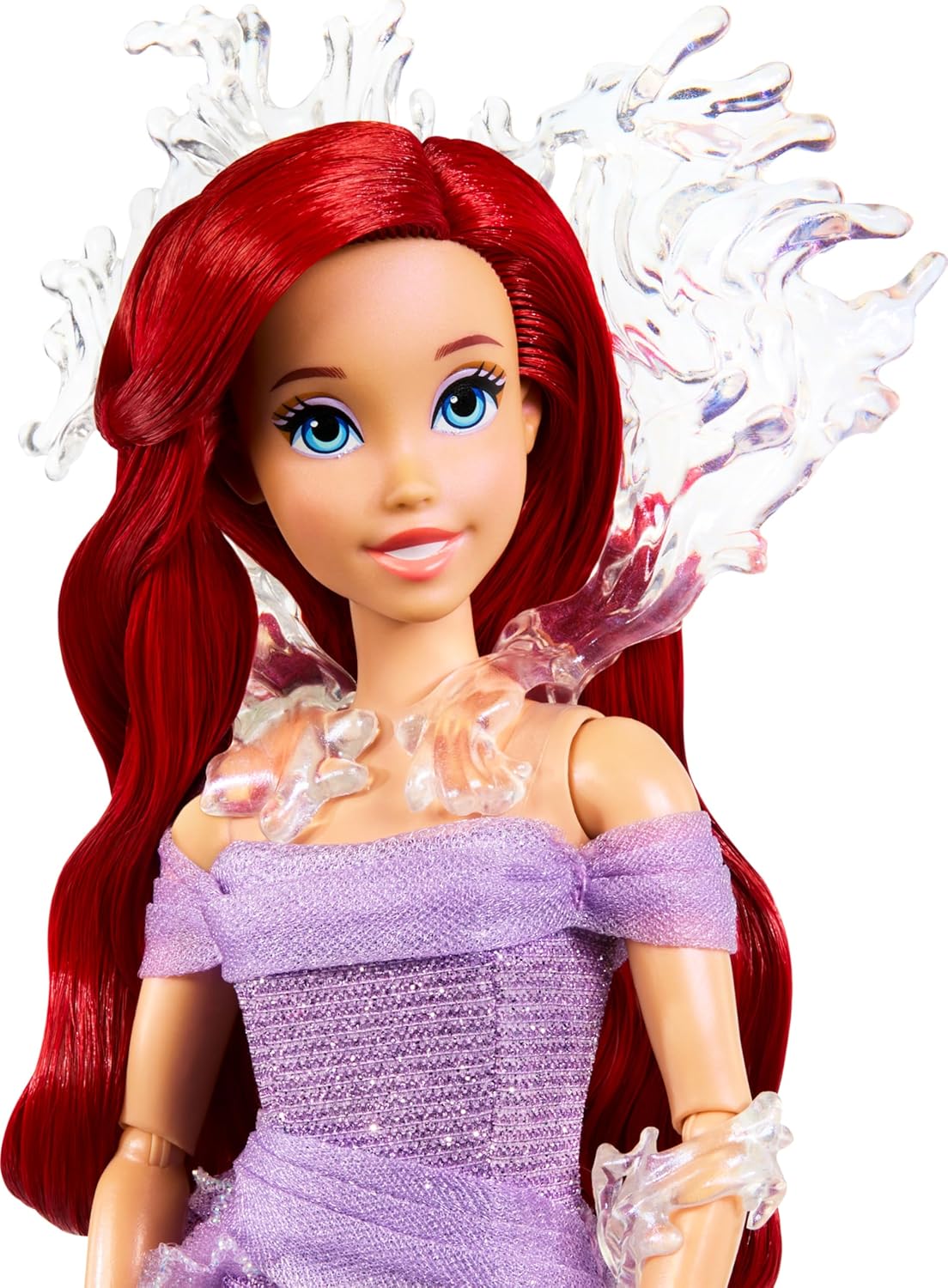 Muñeca Ariel La Sirenita Mattel con soporte, 35 aniversario