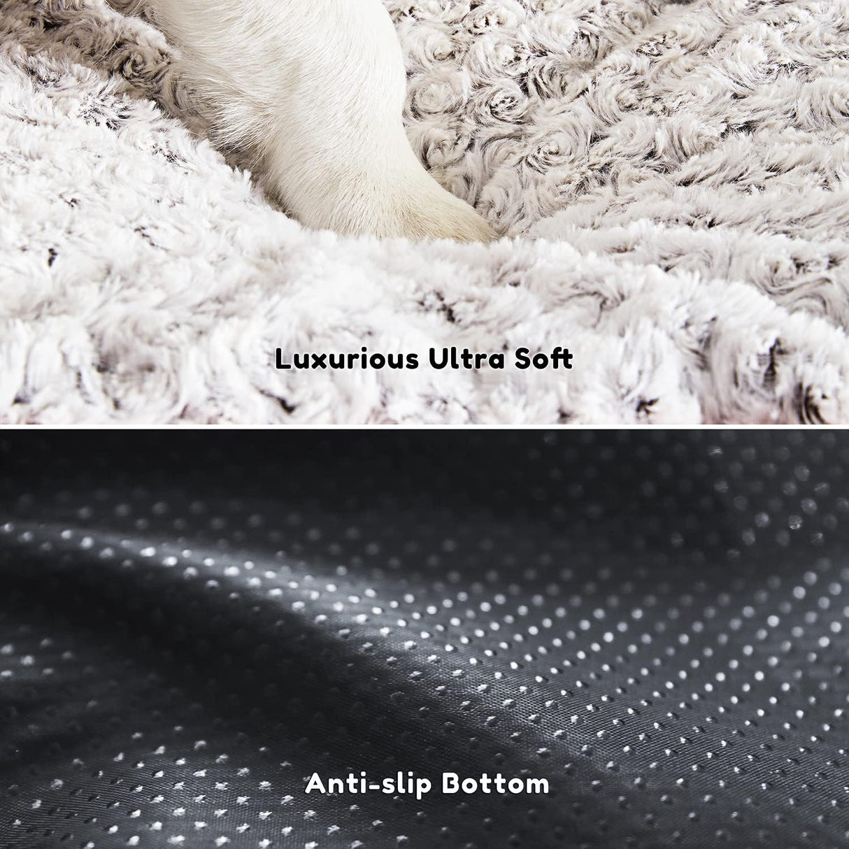 Cama ortopédica para perros grandes WESTERN HOME, espuma gruesa