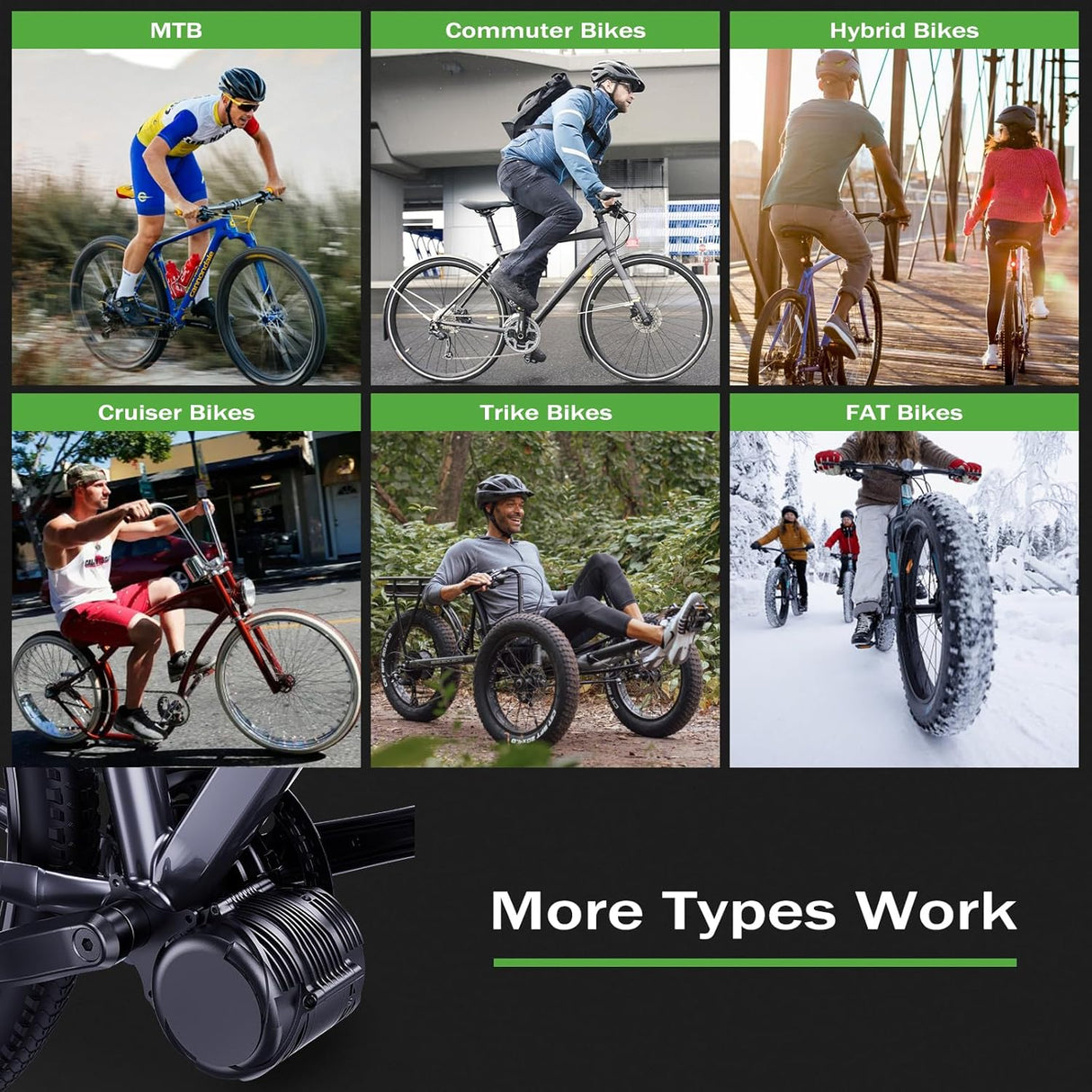 Kit de conversión TSDZ8 750W para bicicleta eléctrica