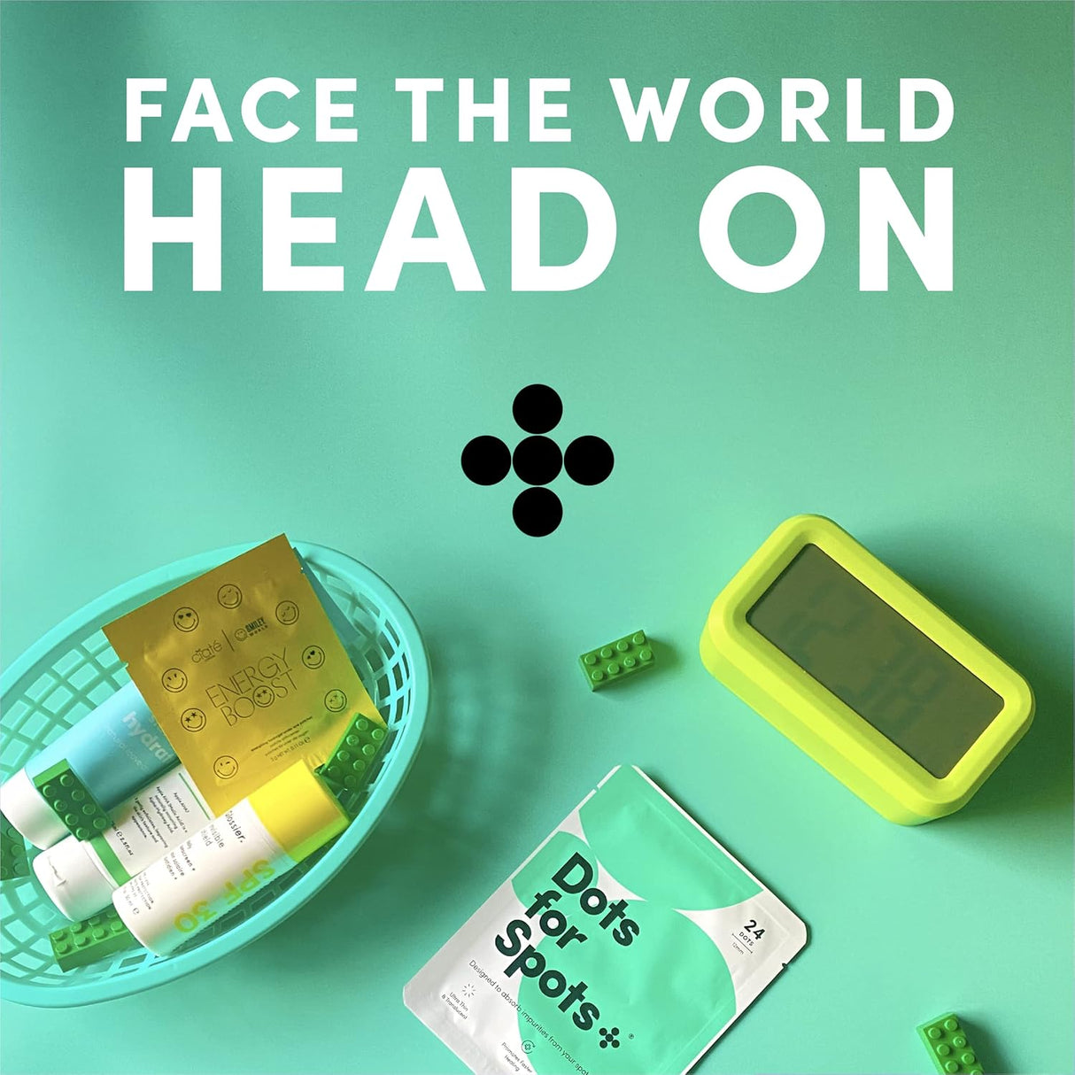 Parches de espinillas para cara paquete de 24 Dots for Spots