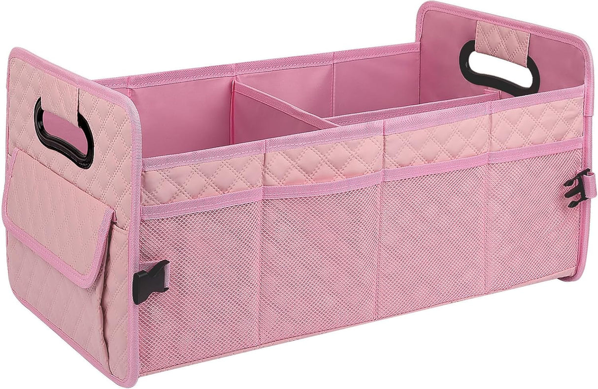 Organizador de Maletero JiatuA, Contenedor Plegable Multi Compartimentos