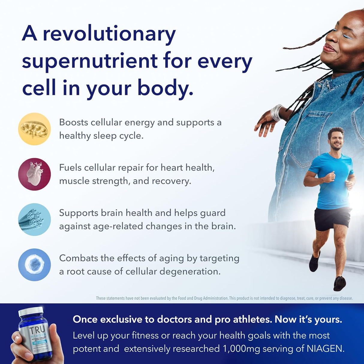 Suplemento de Ribósido de Nicotinamida Patente NR 1000mg