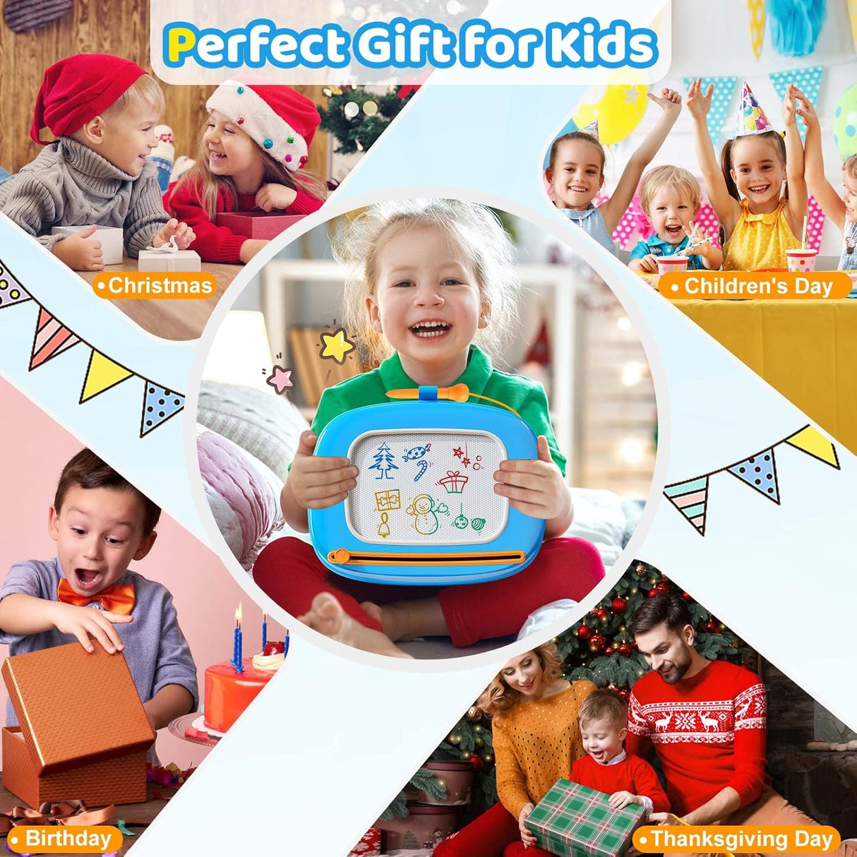 tablero de dibujo magnético educativos