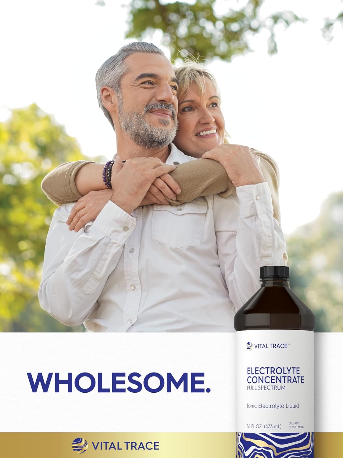 Electrolito Vital Trace 16oz Completo, Sin GMO, Sin Gluten