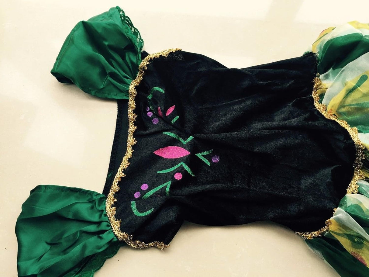 Disfraz de princesa para mujer de Anna talla XXL