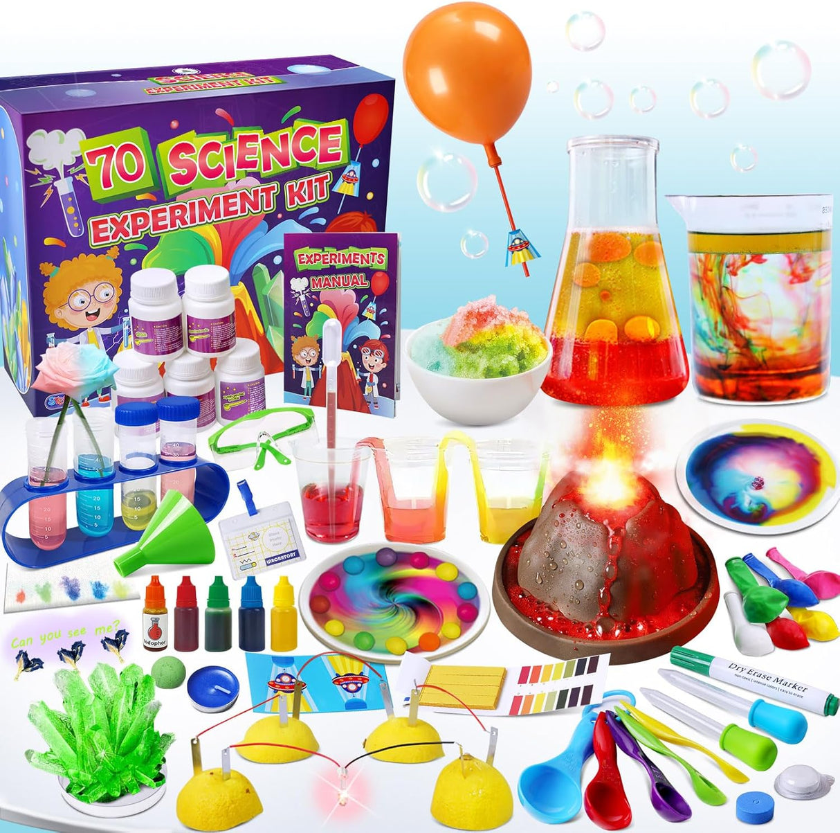 UNGLINGA Kits de Experimentos Científicos para Niños