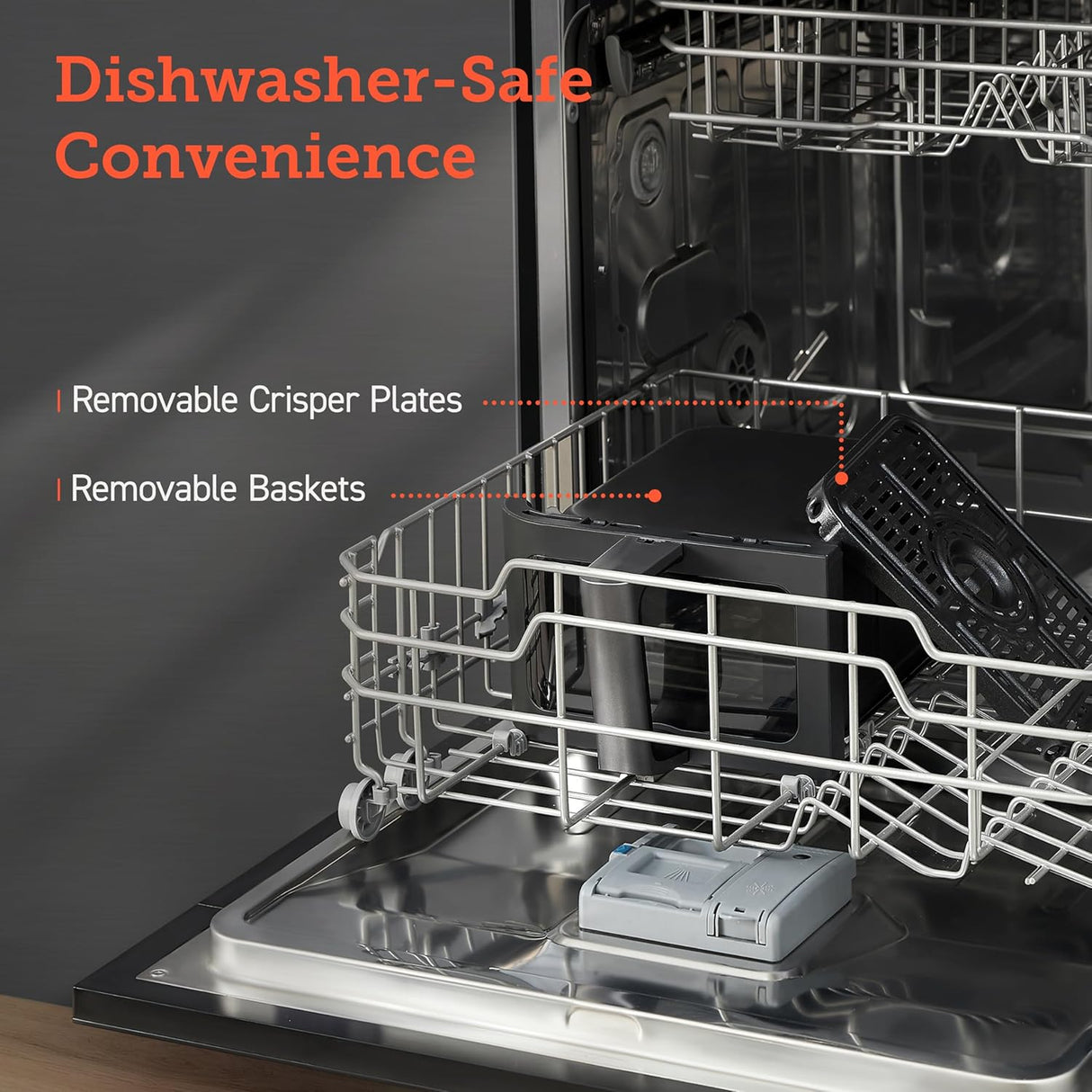 Freidora de aire COSORI 9Qt, 10-en-1, doble cesto, recetas