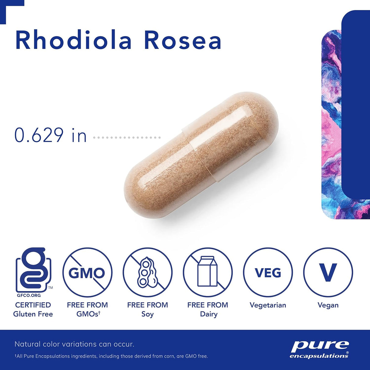 Suplementos Rhodiola Rosea hipoalergénico para el estrés
