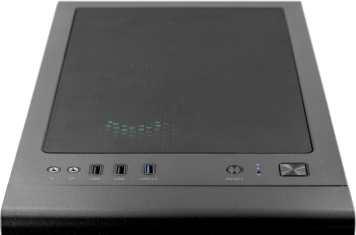 Computadora Thermaltake Graphite 360 Gaming PC negro