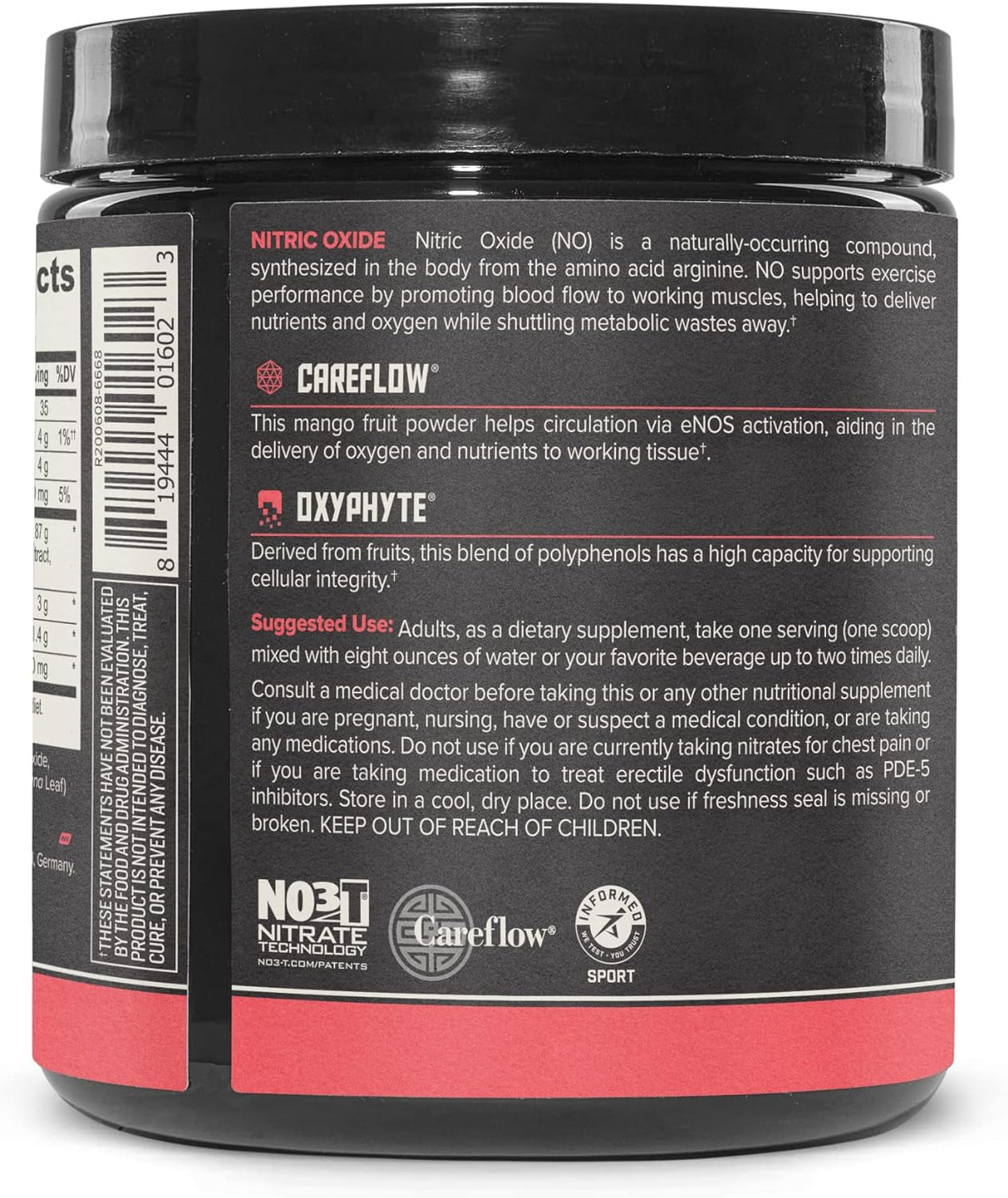 ONNIT Total Nitric Oxide - Polvo de preentrenamiento 236 g
