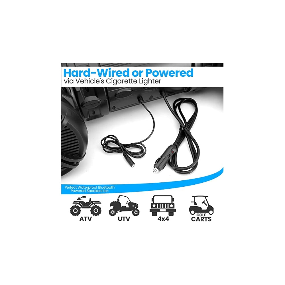 Parlantes marinos motorizados PYLE PLATV65BT