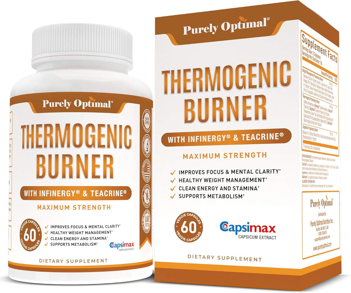 Píldoras de dieta termogénica premium Apoyo