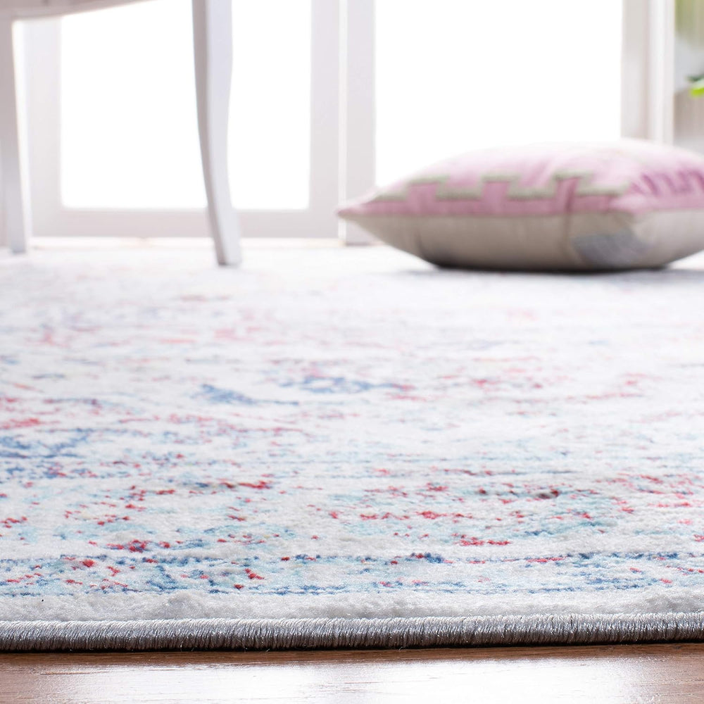 Alfombra Runner Medallón Desgastado, Fácil Cuidado, BNT832B