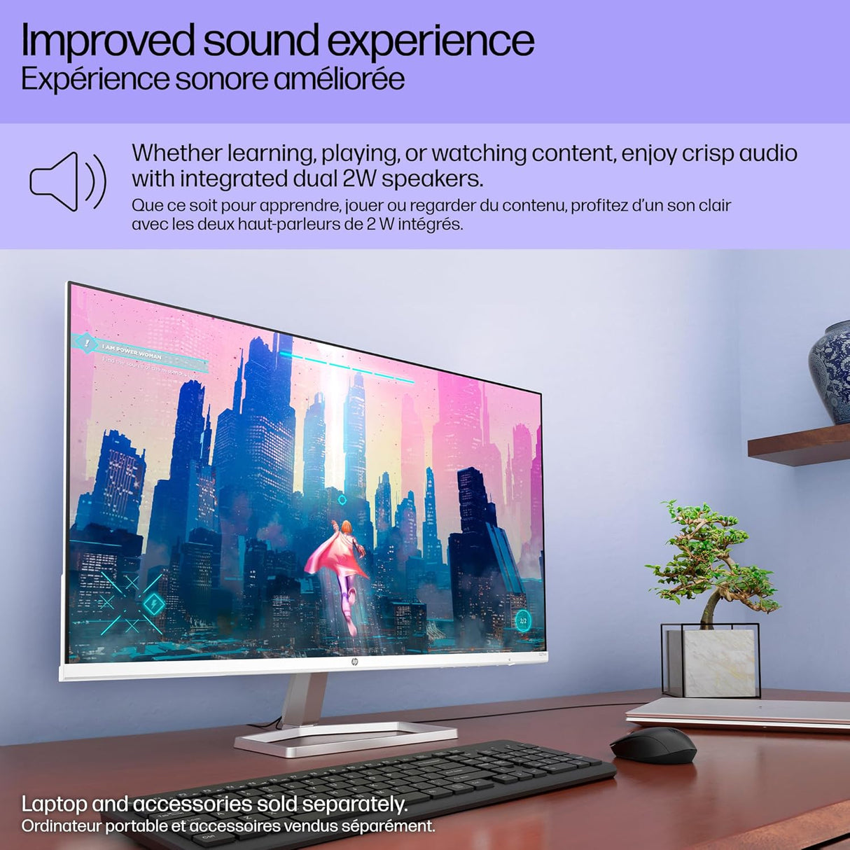 Monitor HP 27 FHD, IPS, 99% sRGB, 300 nits, 527sa 2024