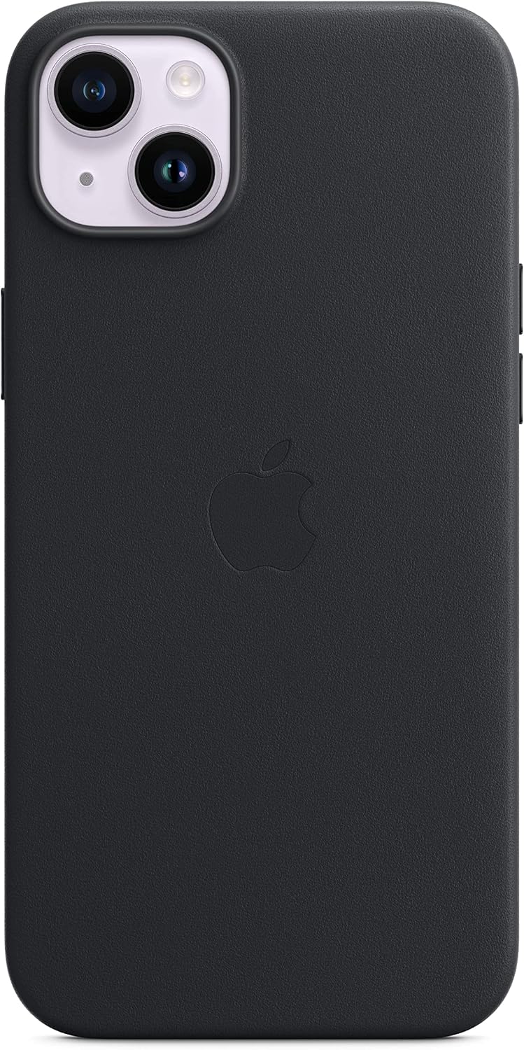 Apple Funda de cuero para iPhone 14 Plus con MagSafe - Midnight