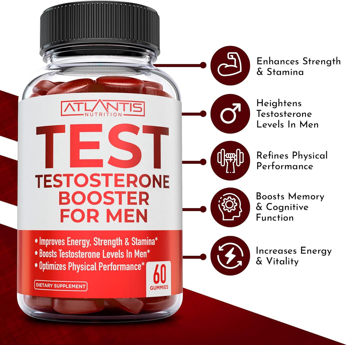 Suplementos potenciadoras de testosterona para hombres