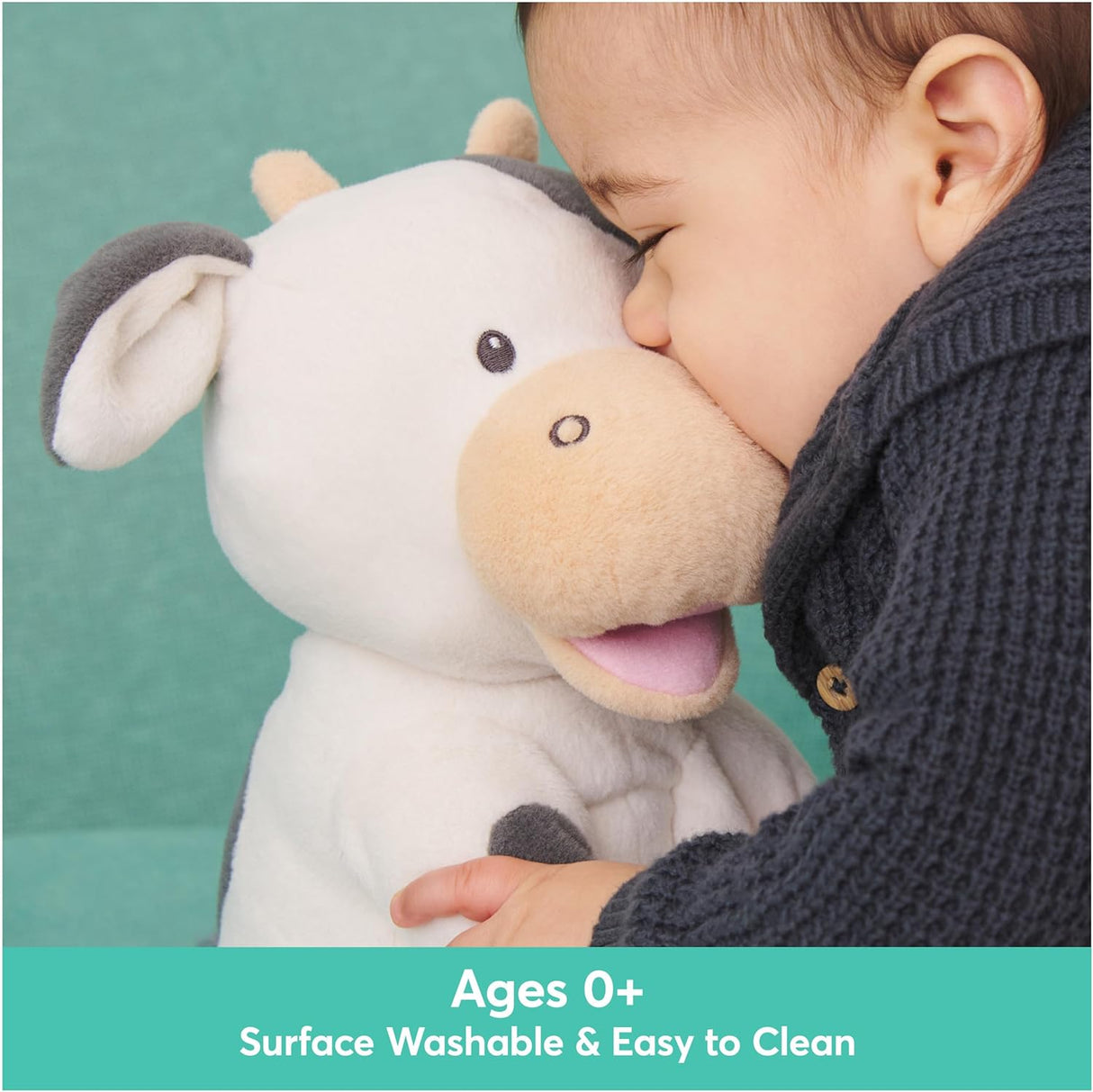 Juguete sensorial animado de peluche que canta 12 pulgadas