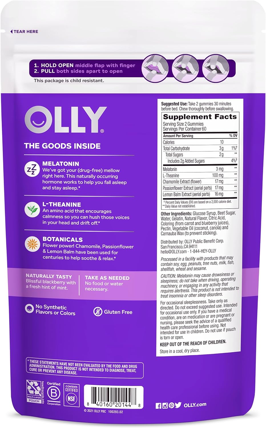 Suplemento manzanilla apoyo ocasiona