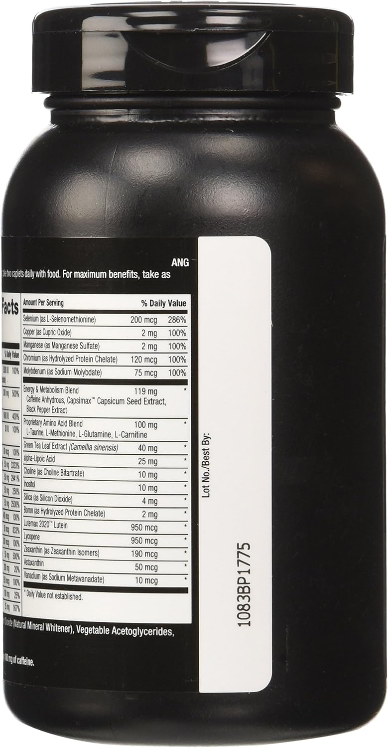 GNC Suplemento de energía y metabolismo Mega Men 90 unidades