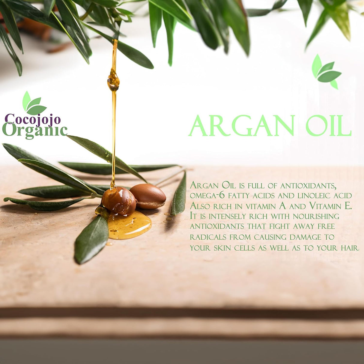 Argan Nut Oil - Pure, Natural, Unrefined, Cold Pressed, Extra Virgin