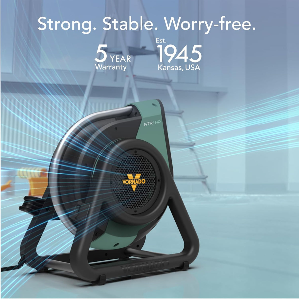 Ventilador Vornado RTR Alta Velocidad, 3 Velocidades, 8ft Cord