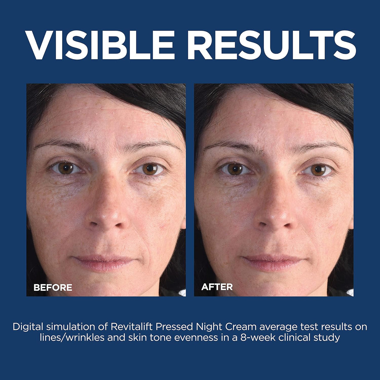 Cuidado Facial Crema de noche prensada con retinol