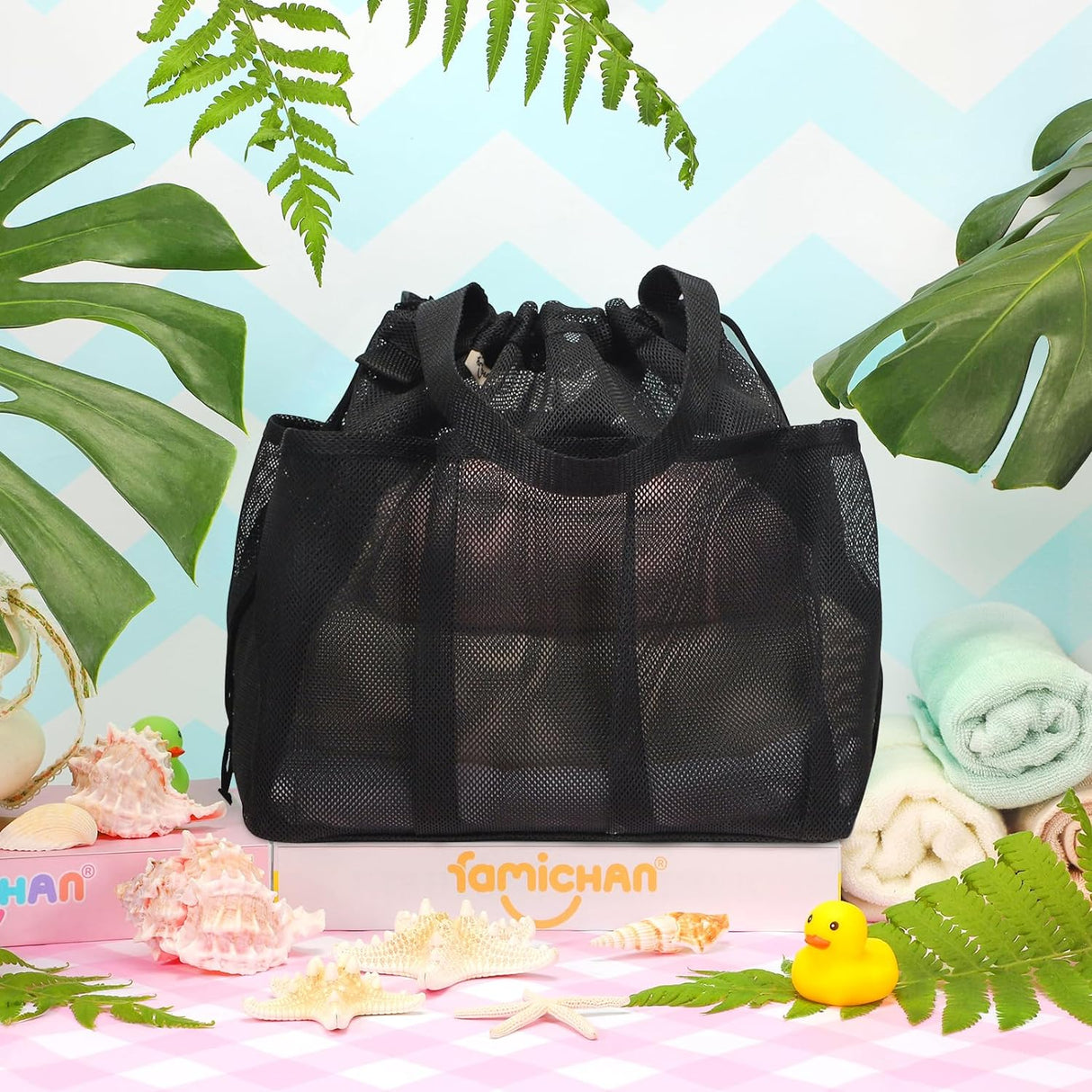 Caddy de Ducha Portátil con Cordón, Esencial para Dormitorio