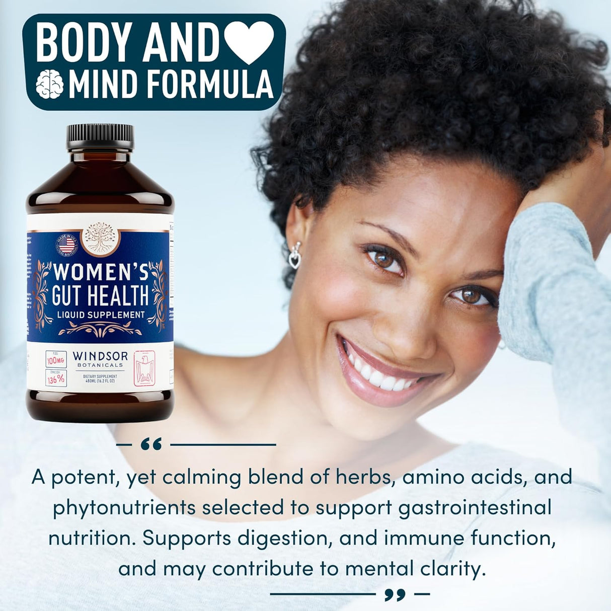 Suplementos de salud intestinal WINDSOR BOTANICALS