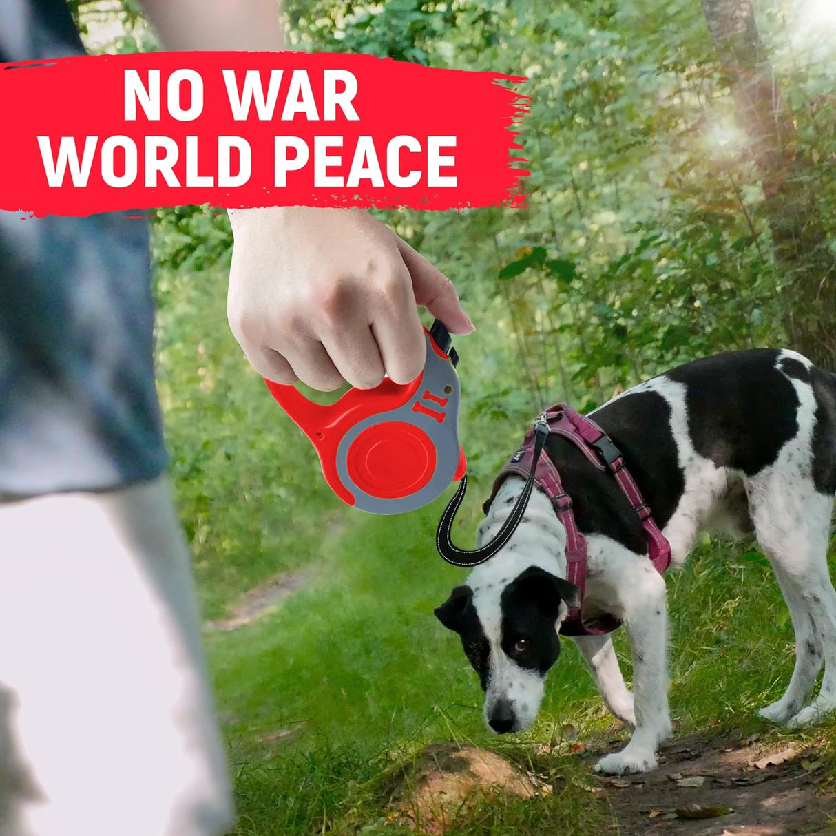 Correa Retráctil Automática con Accesorios para Perros