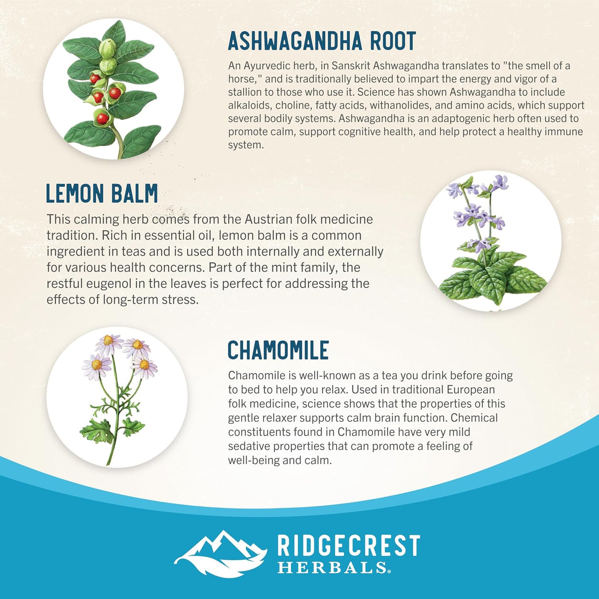 Suplemento SereniZen Gomitas con Ashwagandha GABA L-teanina