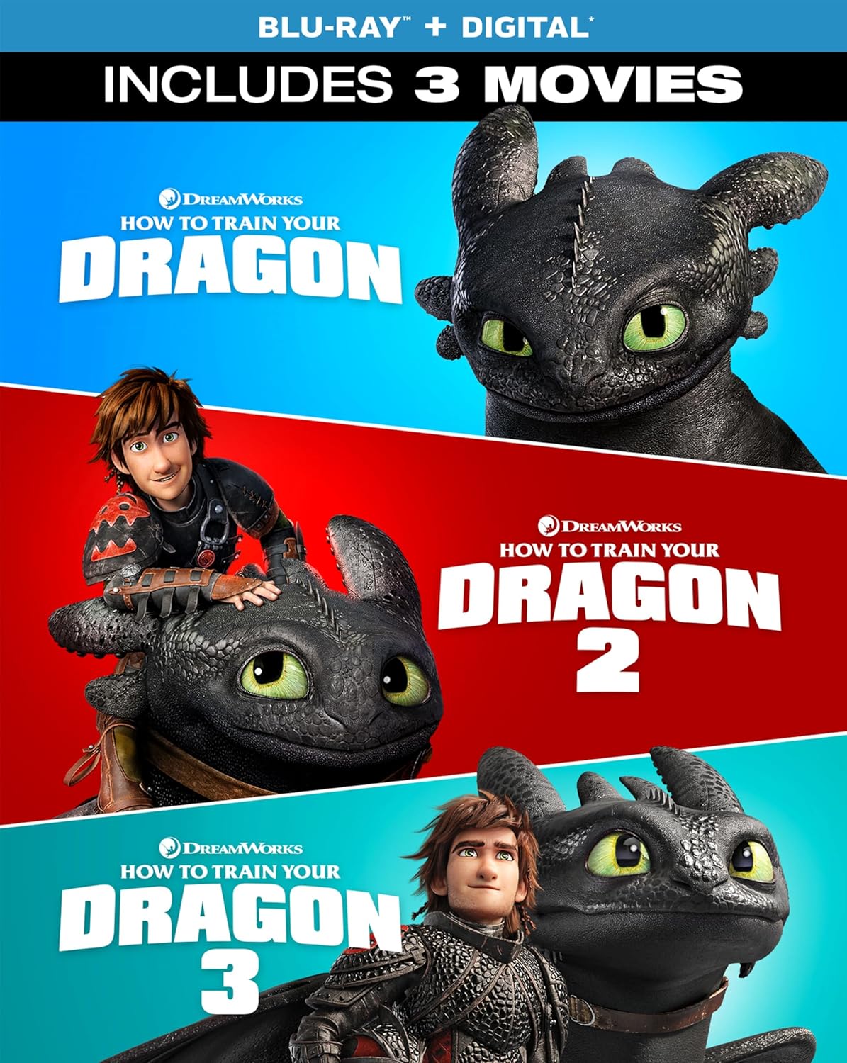 Colección: Cómo Entrenar a tu Dragón - Blu-ray + Digital