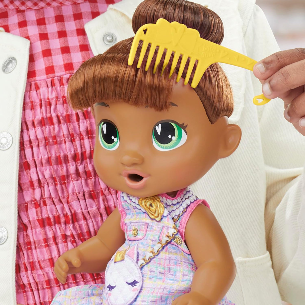 Baby Alive Bubbly Tea Party Sophia Sparkle Muñeca con Accesorios, 11 Pulgadas