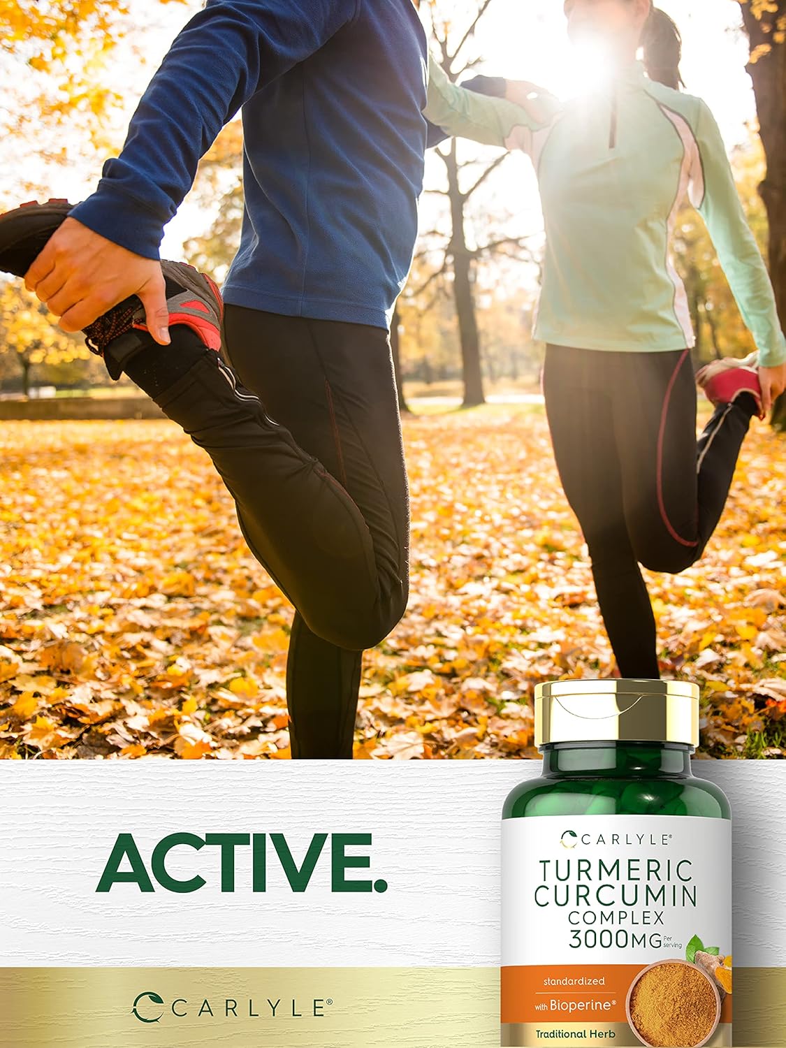 Curcumina de cúrcuma con bioperina apoyo articular