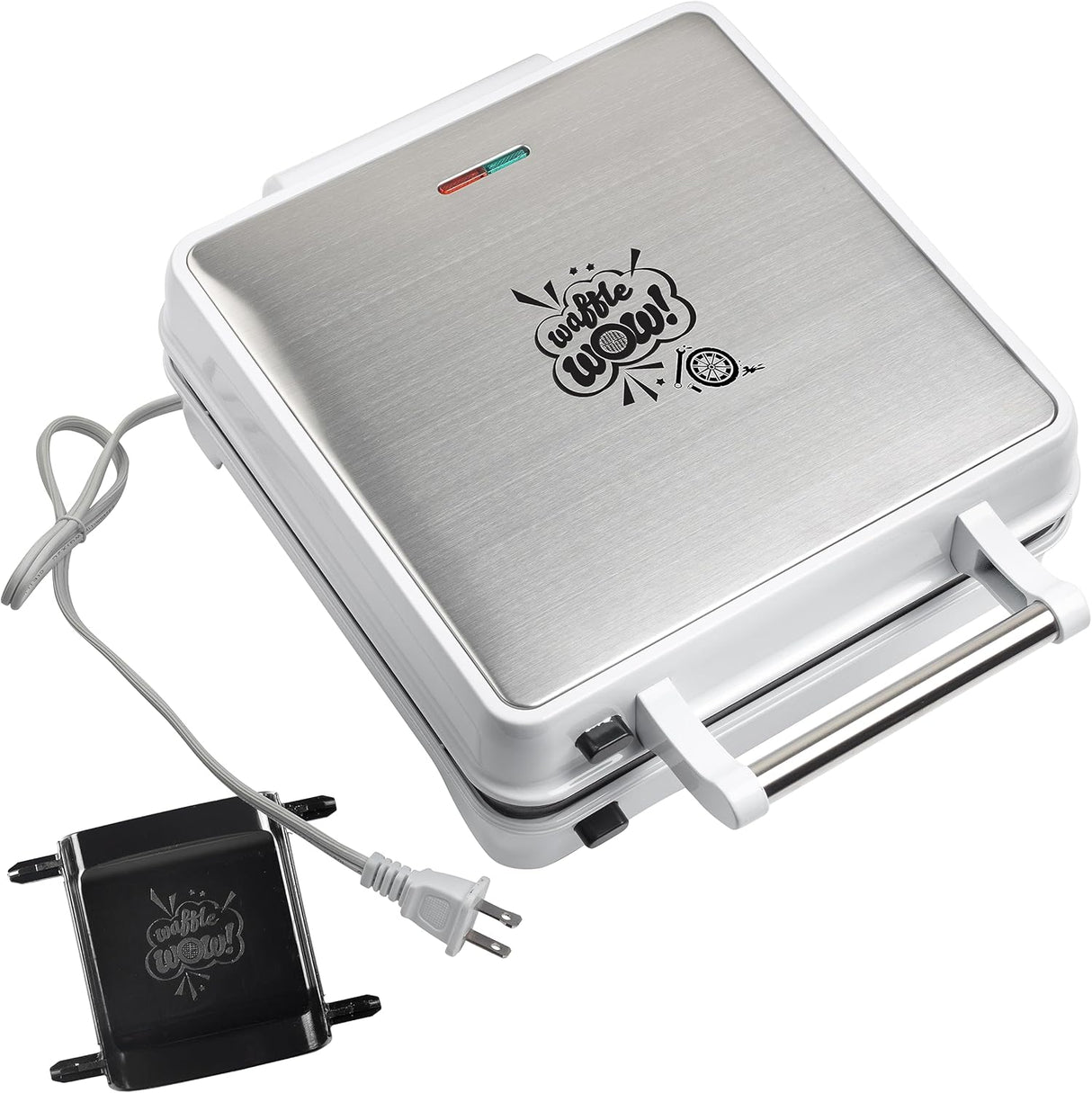 Waffle Maker Auto Body Shop - Placas Removibles y Antiadherente