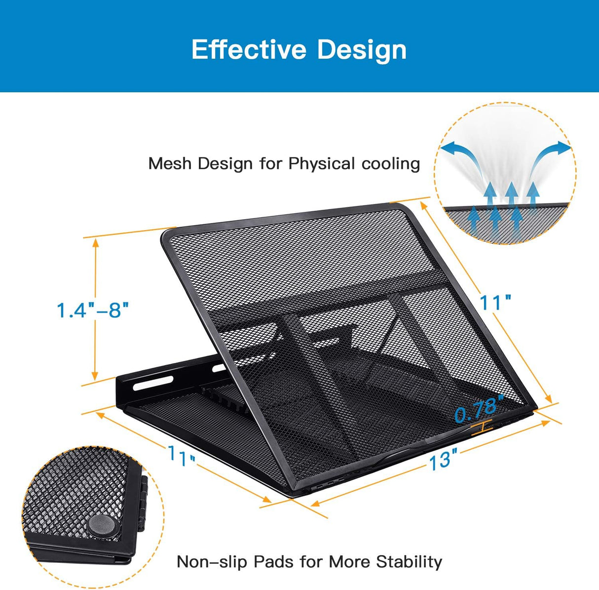 Soporte elevador ajustable para laptop HNLR2 HUANUO