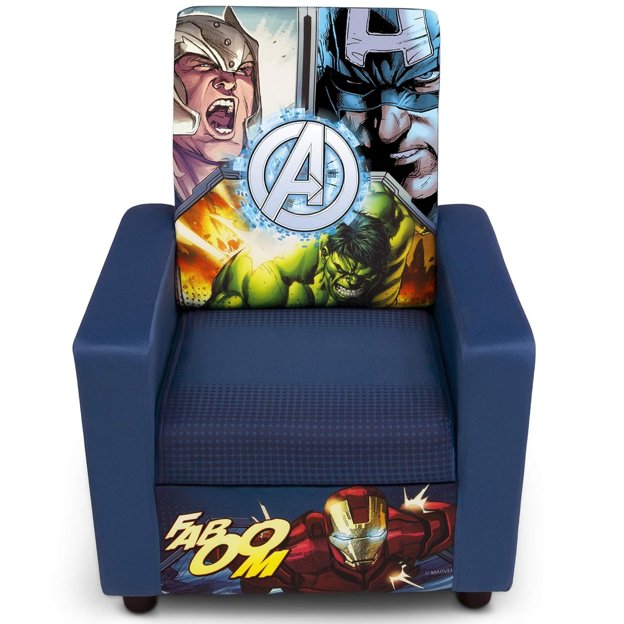 Silla tapizada con respaldo alto,Marvel Avengers de Delta Kids