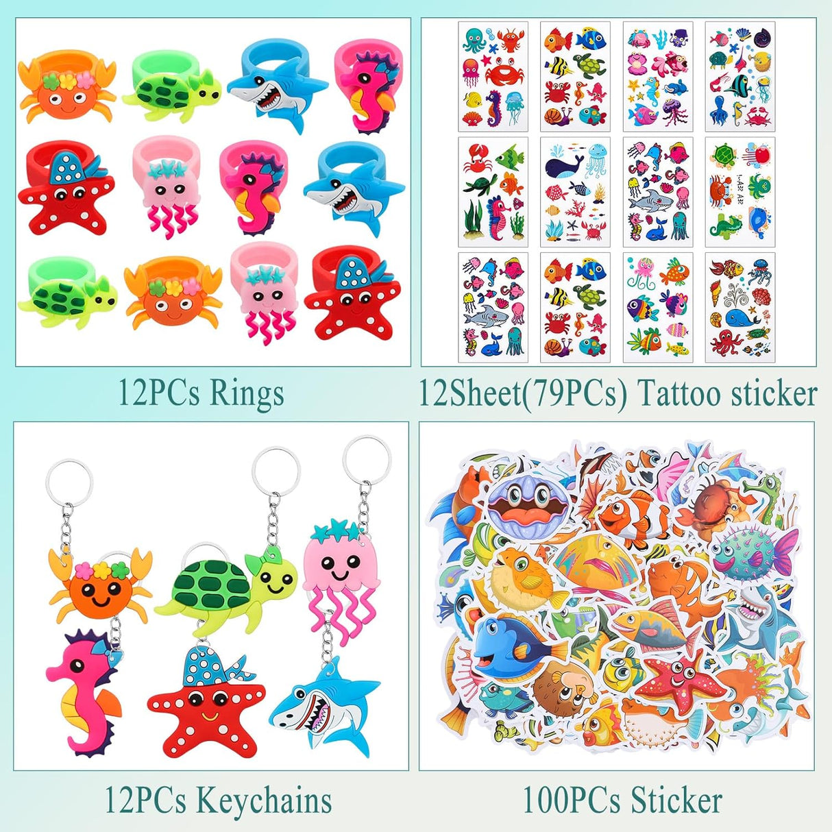 Fiesta Infantil con Animales Marinos