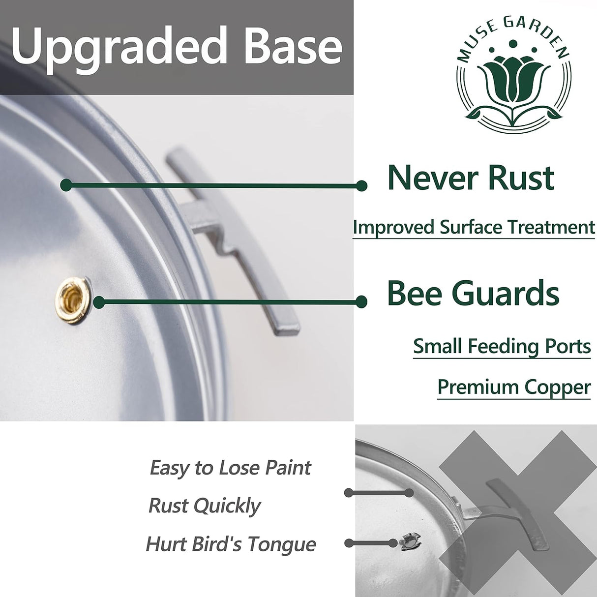 Comederos para colibríes para colgar al aire libre, comedero