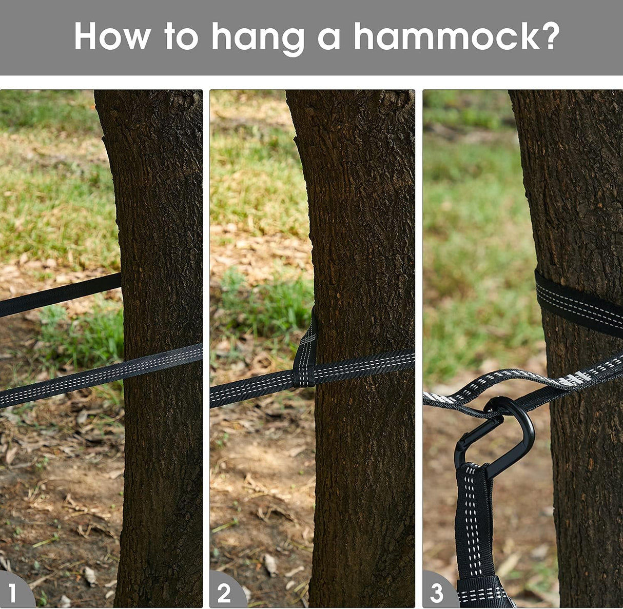 Hamaca grande G4Free con mosquitera para 2 personas, ligera