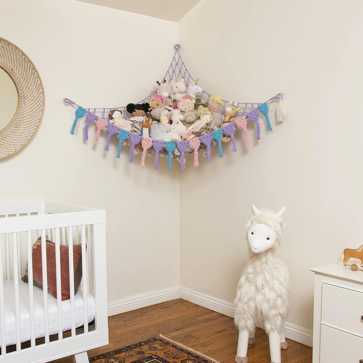 Hamaca de Almacenamiento de Juguetes, Extra Large, 25LB, LED