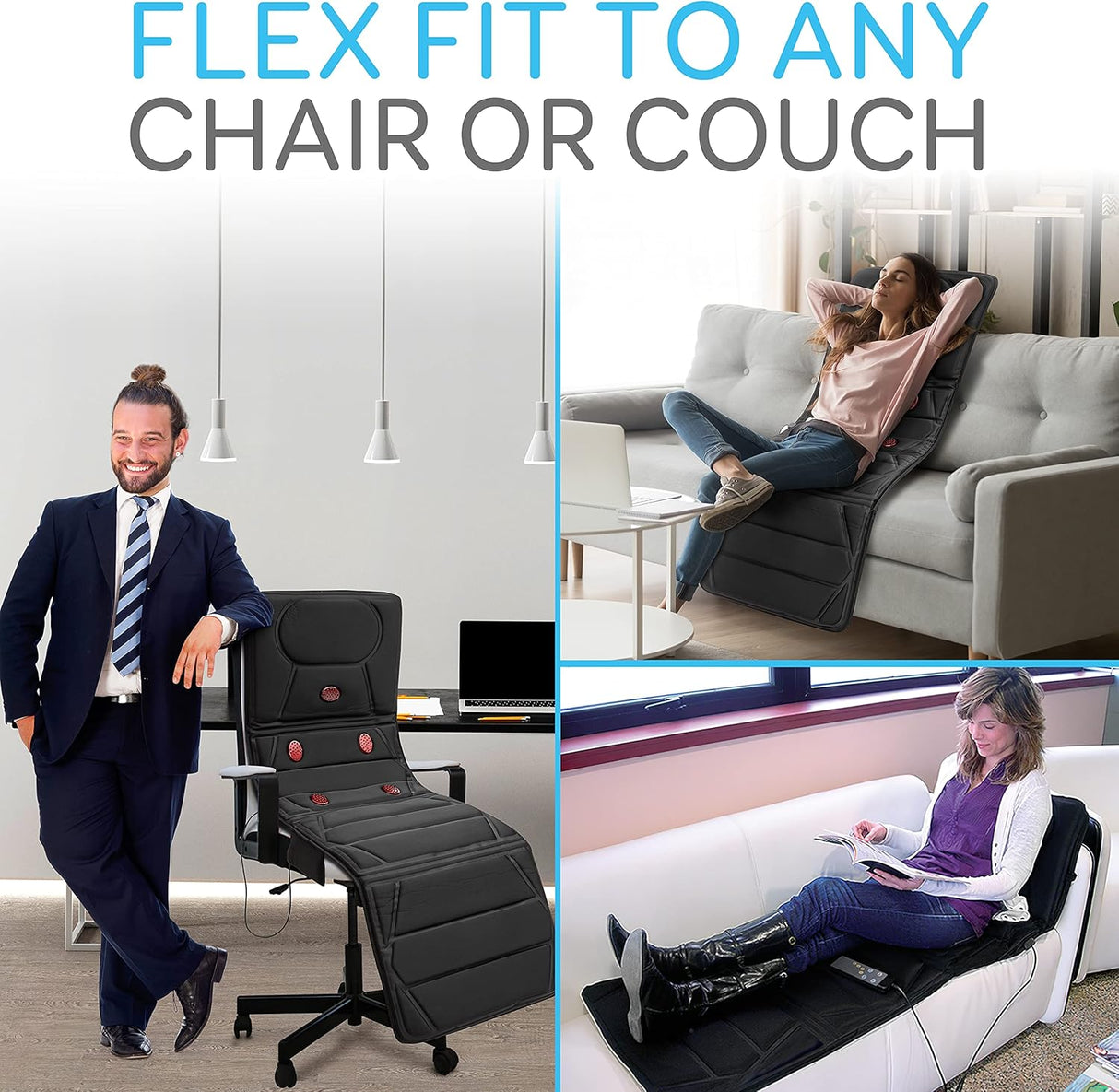 Alfombrilla de masaje vibratoria de cuerpo completo